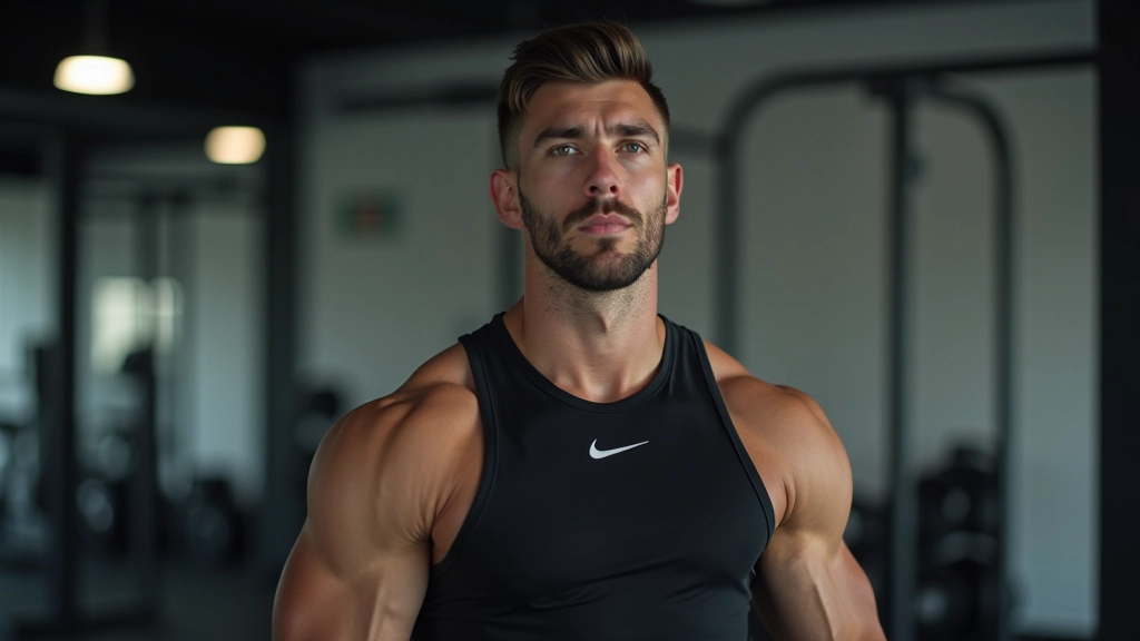 Tréninková místnost s osobou v procesu cvičení, fokus na správnou techniku a formu, přirozené osvětlení